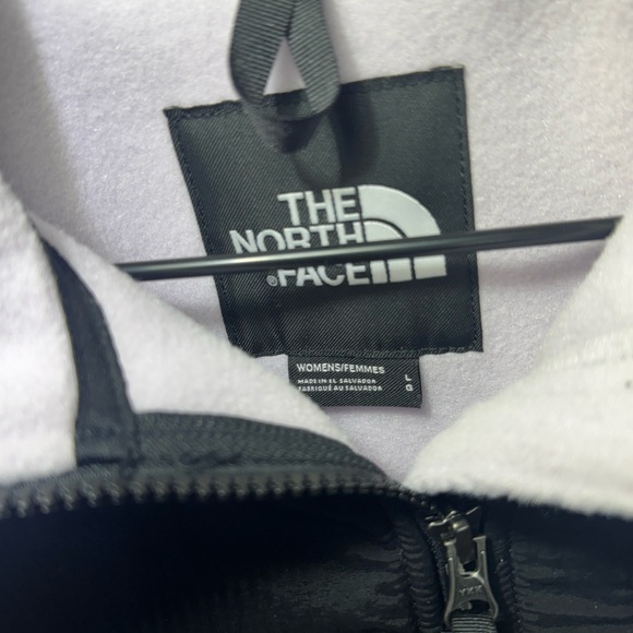 The North Face fleece Denali crop Polartec pull over half zip women’s L - Picture 11 of 12